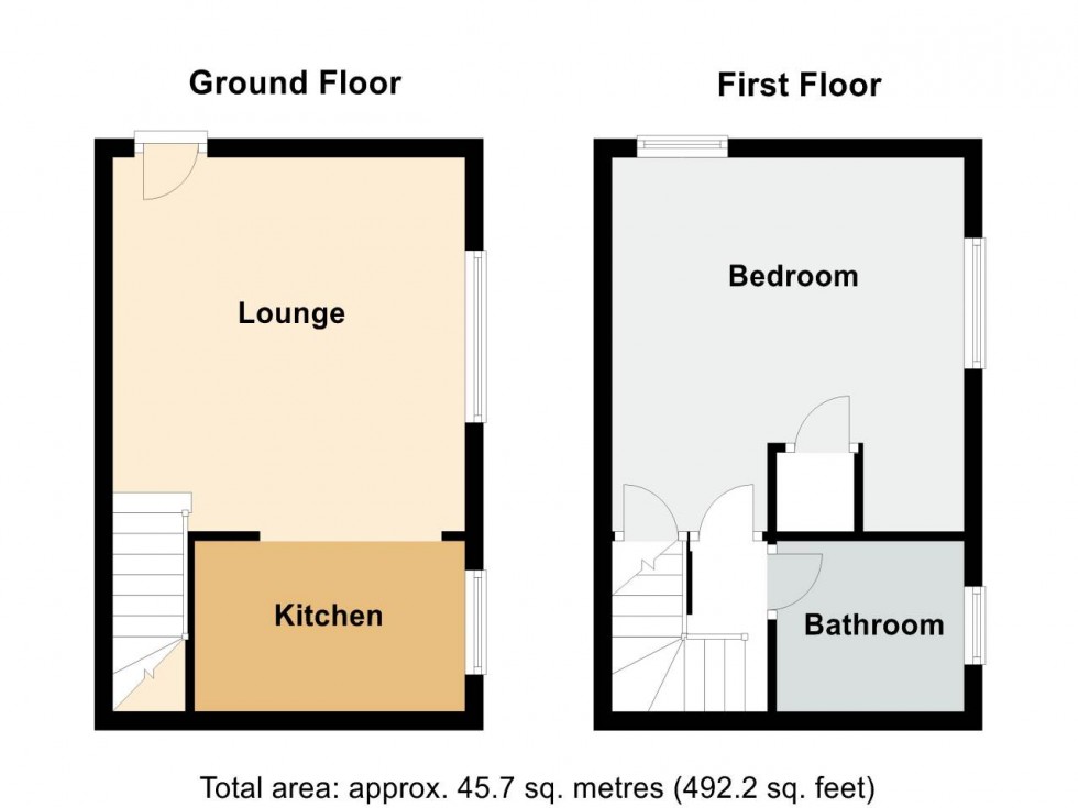Floorplan for North Worle, Weston-super-Mare, North Somerset