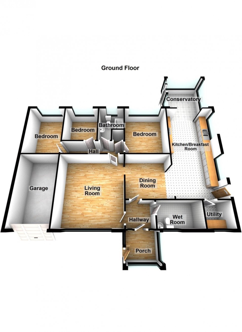 Floorplan for Sandpiper Drive