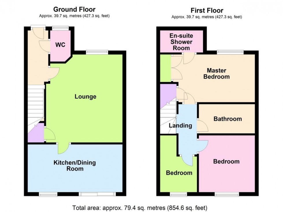 Floorplan for Artemesia Avenue, Locking Castle, BS22 8BJ