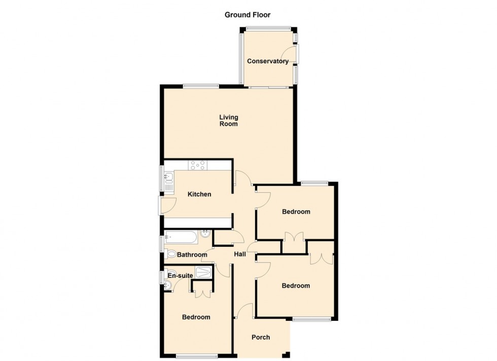 Floorplan for St. Georges, Weston-super-Mare