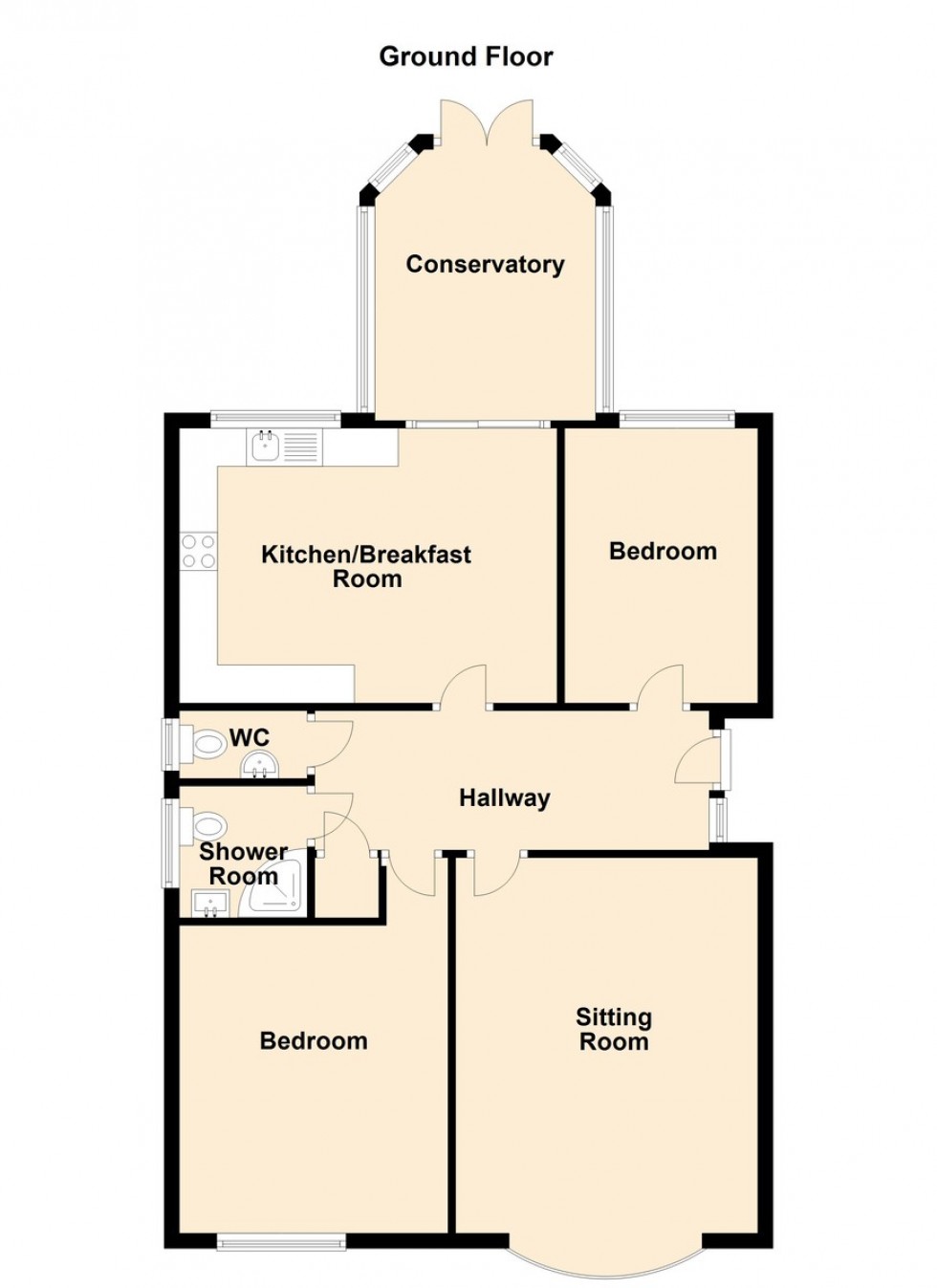 Floorplan for Oakdale Gardens, WORLE