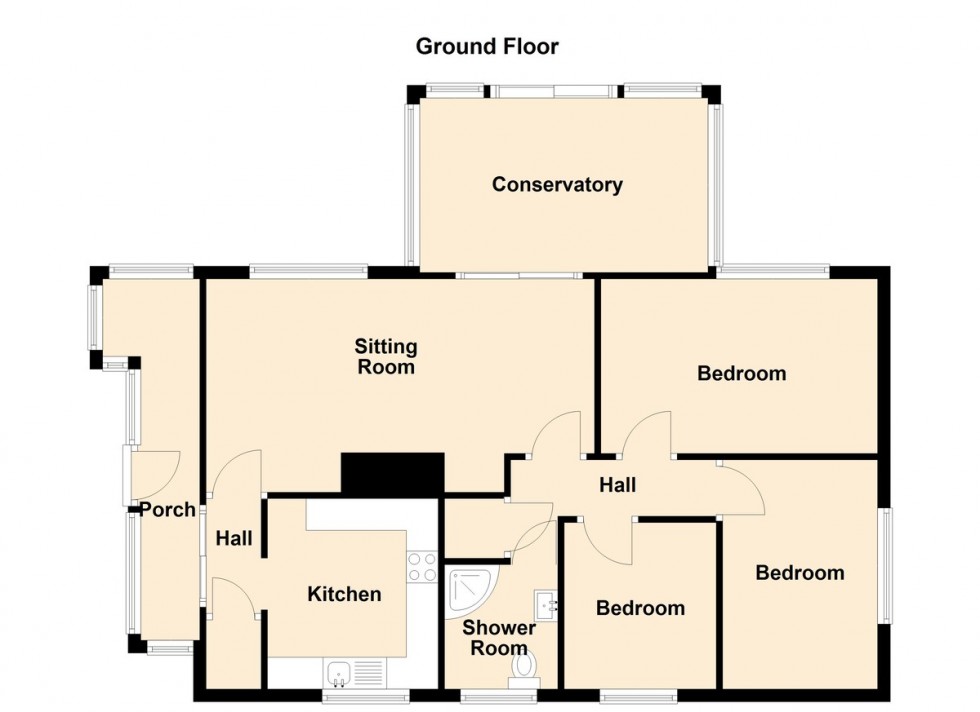 Floorplan for Kingfisher Road, Weston-super-Mare