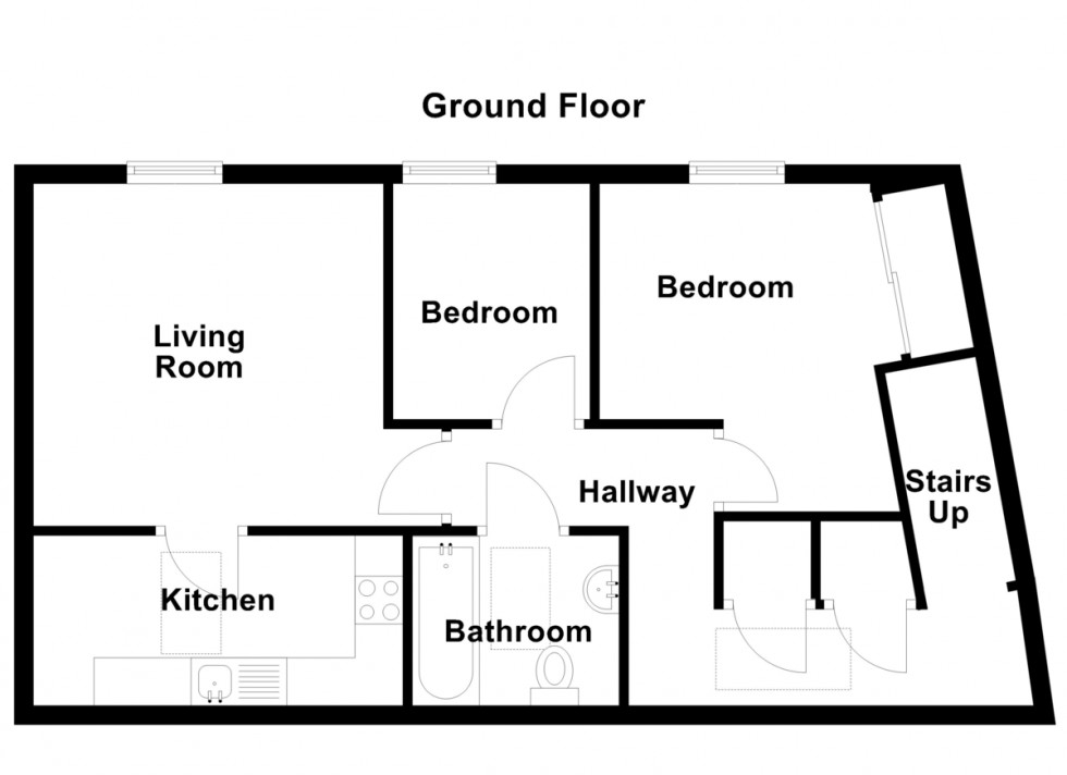 Floorplan for Compton Drive, Weston Village