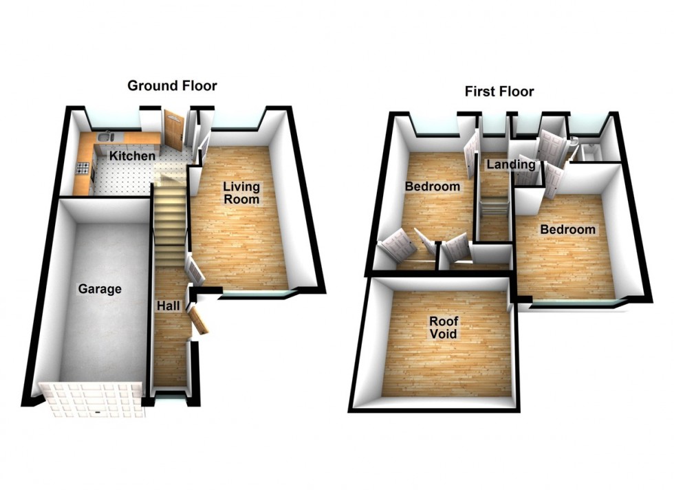 Floorplan for Torrington Crescent, Worle