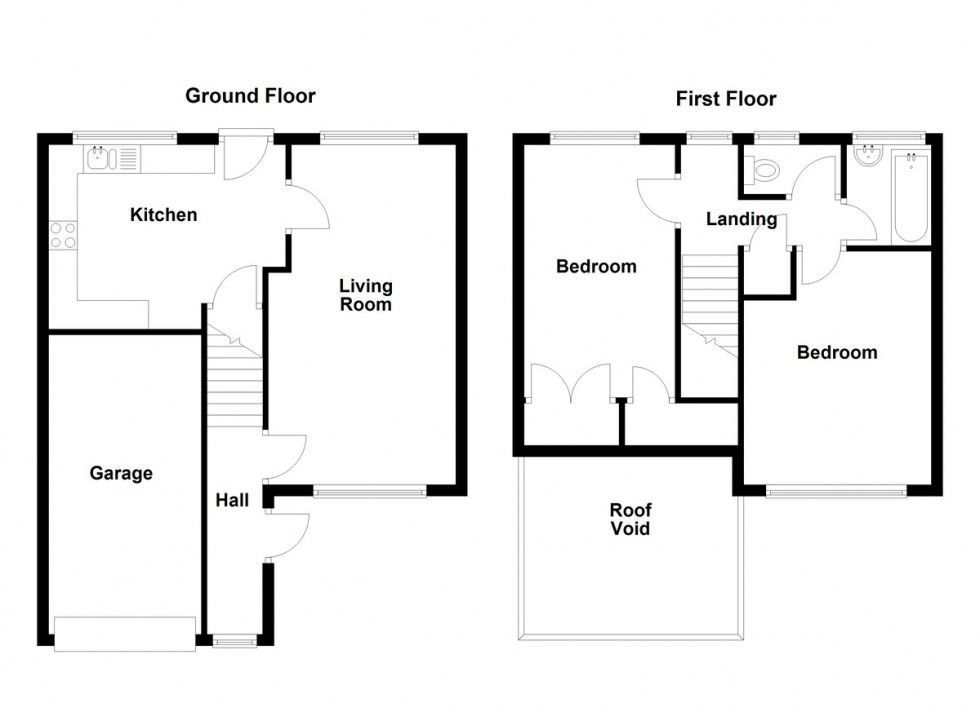 Floorplan for Torrington Crescent, Worle