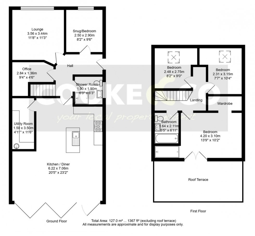 Floorplan for Wolvershill Park, Banwell