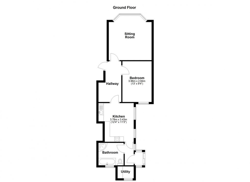 Floorplan for Pitman Road, Weston-super-Mare