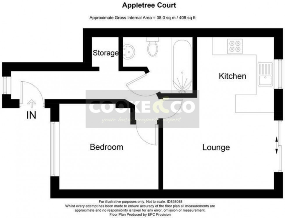 Floorplan for Worle, Weston-super-Mare