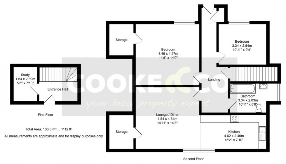 Floorplan for South Road, Weston-super-Mare