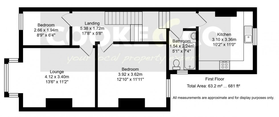 Floorplan for Stafford Road, Weston-super-Mare