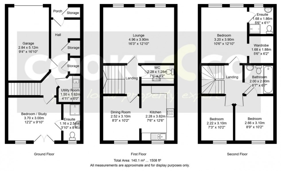 Floorplan for The Seven Acres, Weston-super-Mare
