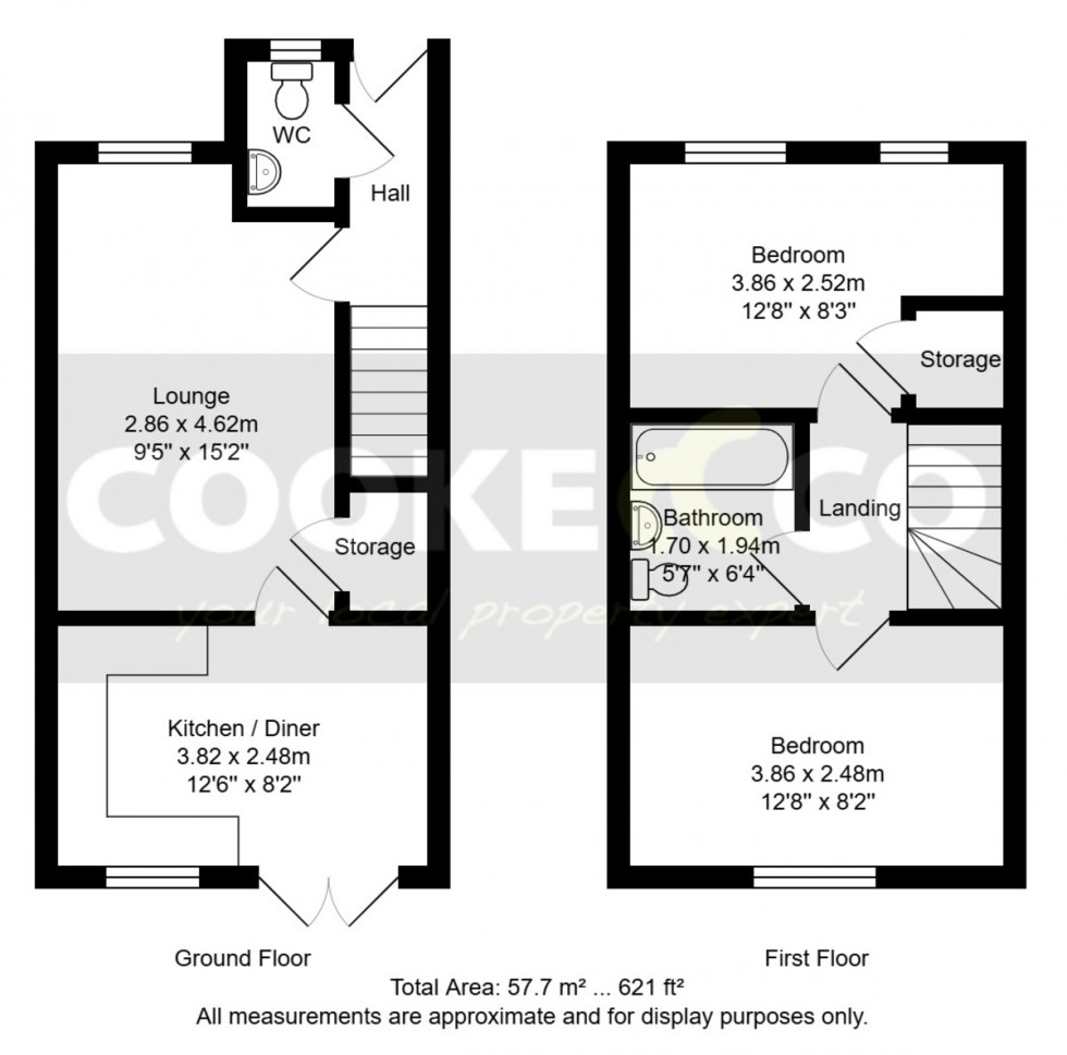 Floorplan for Tiger Moth Road, Weston-super-Mare