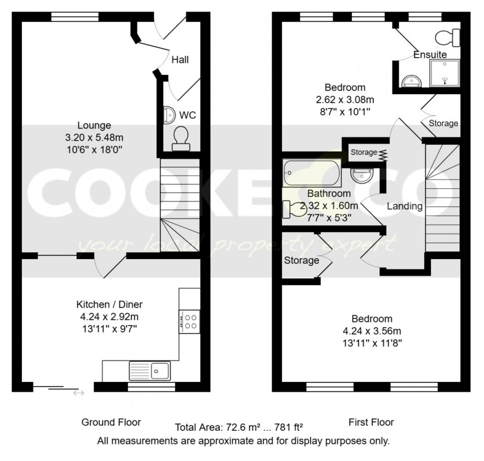 Floorplan for Wick St. Lawrence, Weston-super-Mare