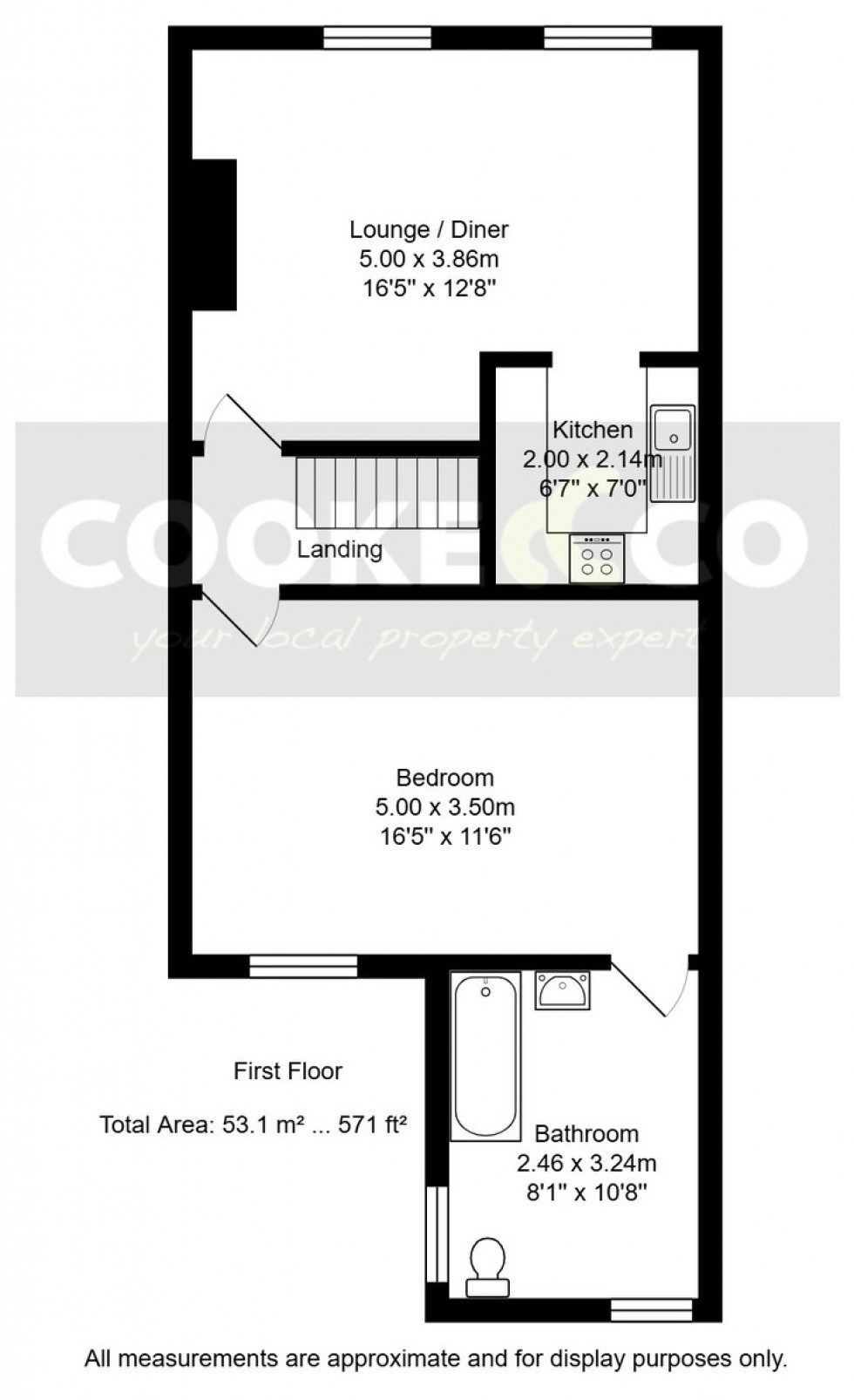 Floorplan for Alma Street, Weston-super-Mare