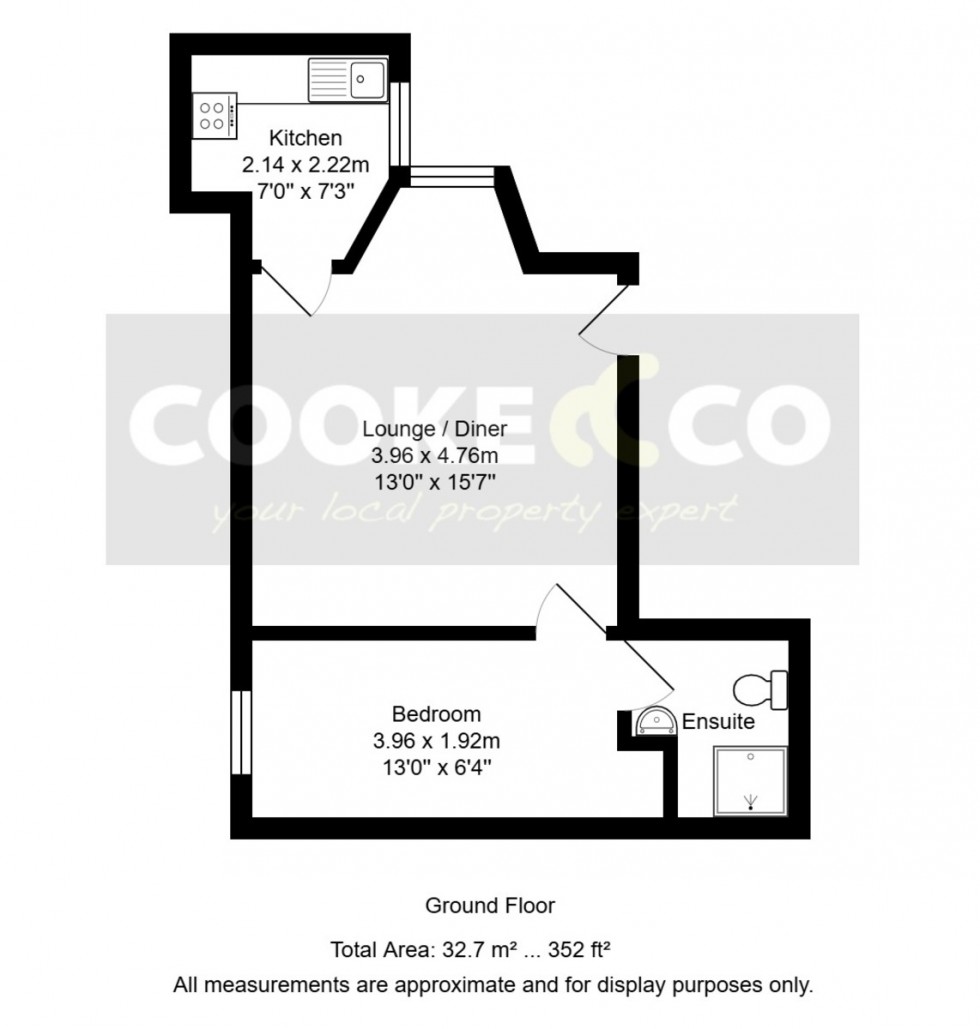 Floorplan for Beaconsfield Road, Weston-super-Mare